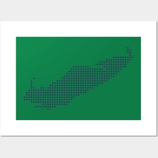 Lake Erie Dots Posters and Art